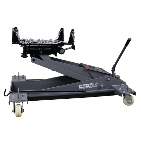 Тележка гидравлическая подкатная для агрегатов трансмиссии, 2 т, KRAFTWELL KRWLTJ2