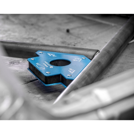 Магнитный угольник для сварки, 34 кг, HOEGERT HT3B650