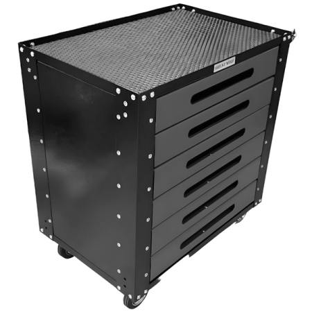 Инструментальная тележка, 6 ящиков, серая, Great Wolf GWT-G6