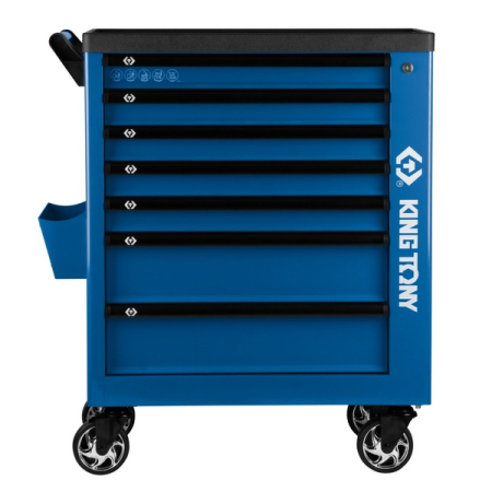 KING TONY 87G38-7B-B Тележка инструментальная PROFESSIONAL, 7 ящиков, синяя