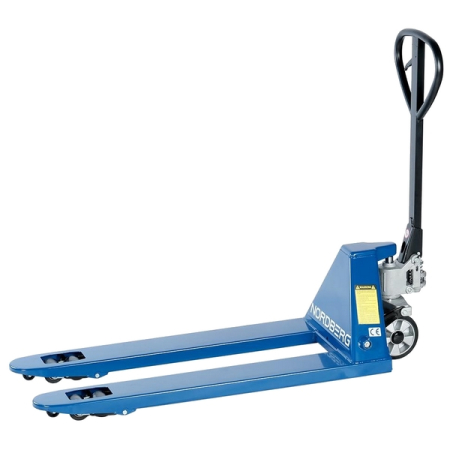 Тележка (рохля) складская гидравлическая, 3 т, с резиновыми колесами NORDBERG N3902-30R