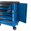 KING TONY 87G38-7B-B Тележка инструментальная PROFESSIONAL, 7 ящиков, синяя