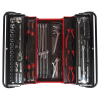 Набор инструментов в переносном ящике, 6 лотков, 76 предметов, JTC-B076