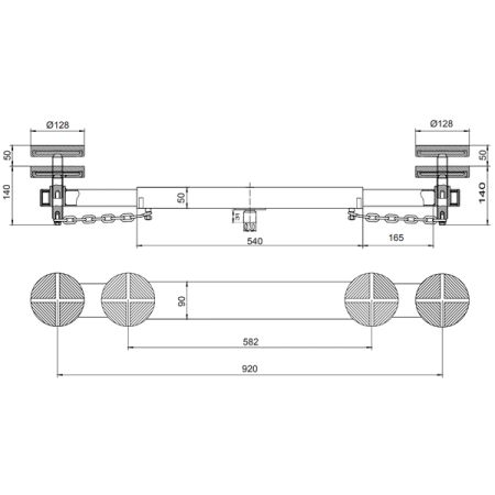 BAHCO BH1CB1000 Адаптер для подкатного домкрата, 1 тонна BAHCO BH1CB1000 Адаптер для подкатного домкрата, 1 тонна