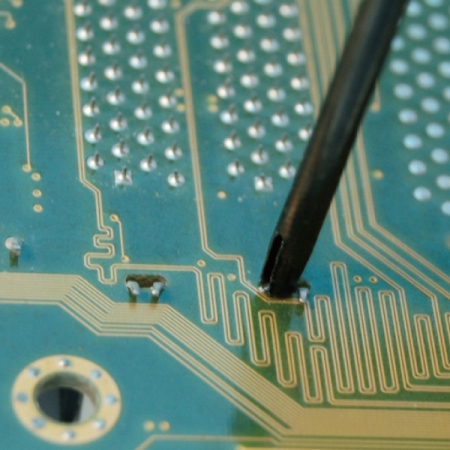 KING TONY 6BE16-07 Шило изогнутое, вилка для паяльных работ