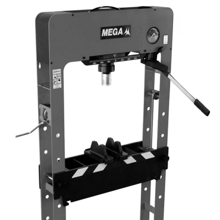 Пресс гидравлический с ручным приводом, напольный, 30 т, MEGA PRD30 Grey Пресс гидравлический с ручным приводом, напольный, 30 т, MEGA PRD30 Grey