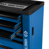 KING TONY 87G38-7B-B Тележка инструментальная PROFESSIONAL, 7 ящиков, синяя
