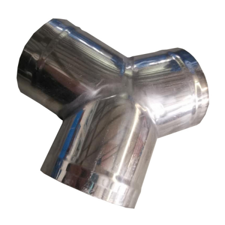 Разветвитель газоприемный Y-образный 102x102x102 мм KraftWell KRW-SY-102