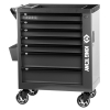 KING TONY 87G38-7B-G Тележка инструментальная PROFESSIONAL, 7 ящиков, серая