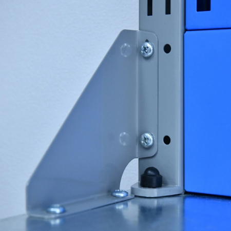 Верстак слесарный двухтумбовый, двойной экран, Верстакофф TNC 161.66.1-2