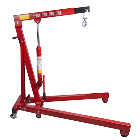Кран гидравлический гаражный складной, 1 т, СТАНКОИМПОРТ T31002