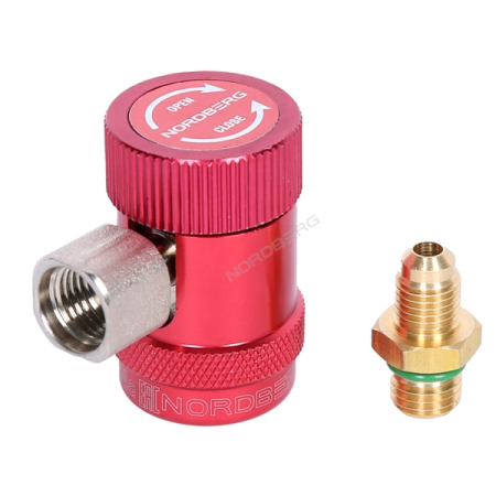 NORDBERG NFA8H Муфта быстросъемная R134a высокое давление, красная NORDBERG NFA8H Муфта быстросъемная R134a высокое давление, красная