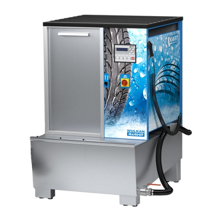 Автоматическая установка для мойки колес гранулами KART WULKAN 4x4HP