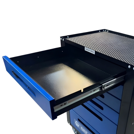 Инструментальная тележка, 7 ящиков, синяя, Great Wolf GWT-B7L