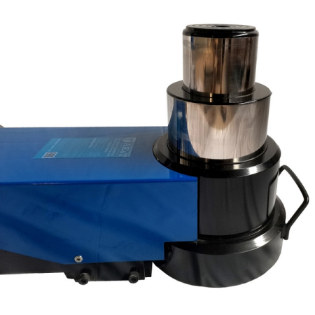 Домкрат подкатной пневмогидравлический, двухштоковый, 120/60 т, AE&T HJ-120/60F