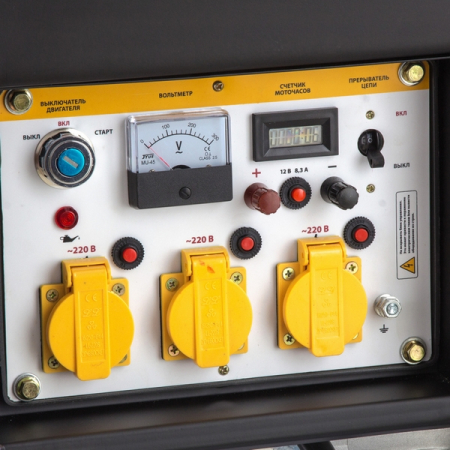 Генератор (электростанция) дизельный Denzel DD6300Е