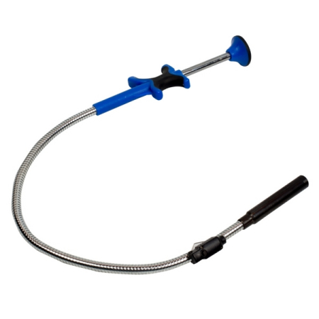 KING TONY 2129-24 Захват магнитный на гибком стержне 640 мм, подсветка