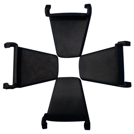 Комплект пластиковых накладок на зажимные кулачки, 8 шт, KRAFTWELL X000144