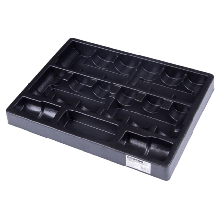 Ложемент для набора ударных глубоких торцевых головок 9-6414MP, PVC, KING TONY 84717720B