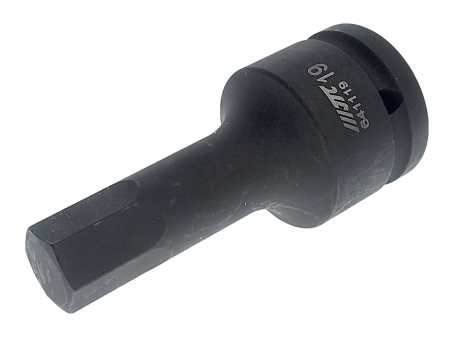 Головка торцевая 3/4" Н19 ударная L=100мм JTC Головка торцевая 3/4" Н19 ударная L=100мм JTC