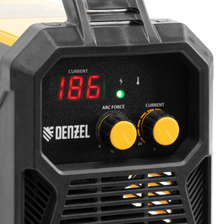 Аппарат инверторный дуговой сварки, 180 А, Denzel DM-180 Standart
