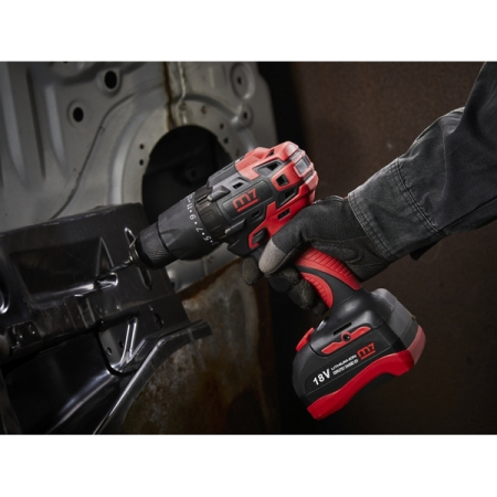 Аккумуляторная дрель-шуруповерт, 67,8 Нм, 18 В, комплект, MIGHTY SEVEN DD-20502