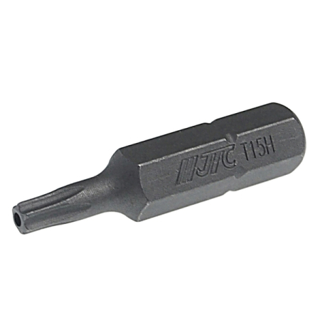 Бита TORX с отверстием T15Hx30 мм, 1/4", JTC-1143015