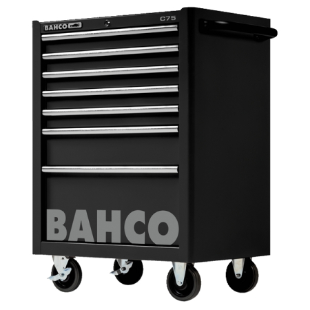 BAHCO 1475K7BLACK Тележка инструментальная 26 дюймов, 7 ящиков