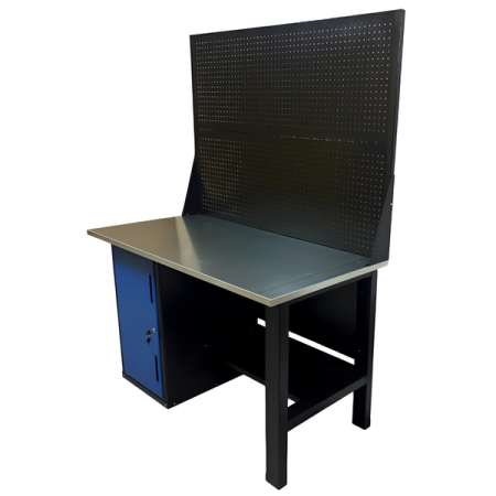 Верстак инструментальный однотумбовый, двойной экран, Great Wolf GWT-V1400TL2