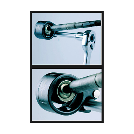 KING TONY 9BE62 Приспособление для снятия и установки поперечной рулевой тяги диаметр 33-42 мм