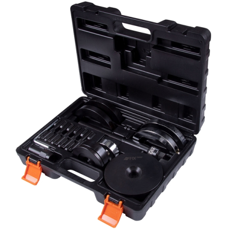 Набор оправок для монтажа и демонтажа ступичных подшипников, 16 предметов, AFFIX AF10030016C