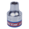 Головка торцевая 3/8 дюйма, двенадцатигранная, 1/4 дюйма, King Tony 333008S