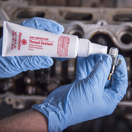 Герметик для резьбовых соединений, высокотемпературный, 50 мл, Permatex High Temperature Thread Sealant