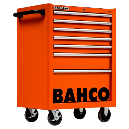 BAHCO 1475K7 Тележка инструментальная 26 дюймов, 7 ящиков