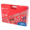 Набор инструментов универсальный, 137 предметов, Мастак 01-137C