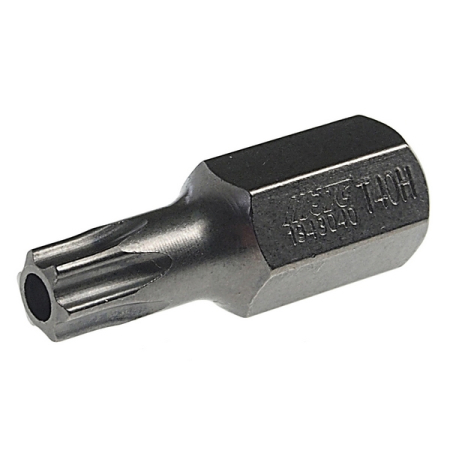 Бита TORX с отверстием T40Hx30 мм, 10 мм, JTC-1343040