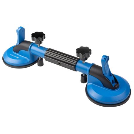 Двойной стеклодомкрат алюминиевый, для выравнивания, 50 кг, HOEGERT HT3B346