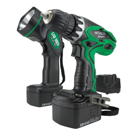 Аккумуляторный шуруповерт Hitachi DS14DVF3 1,5Ah