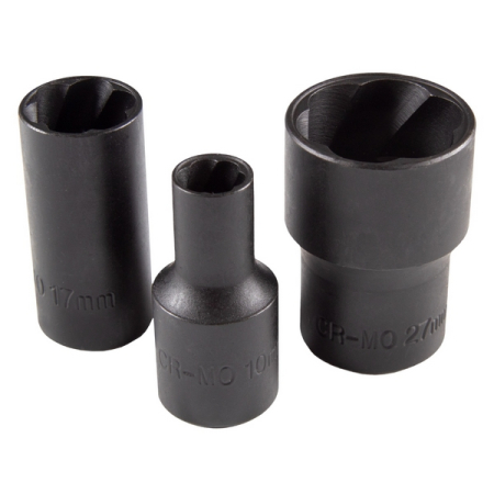 Набор головок для поврежденных гаек и болтов, 8-27 мм, 16 предметов, AFFIX AF10930016C