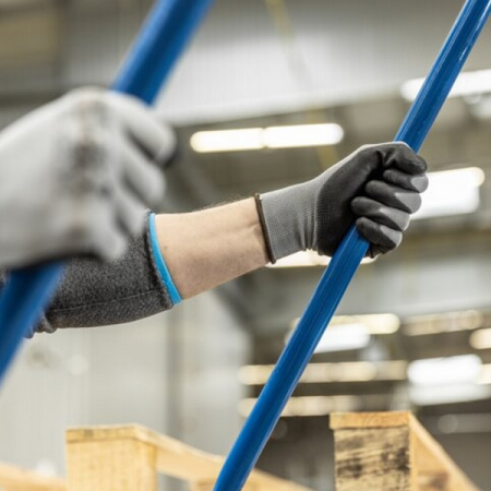 Перчатки рабочие с полиуретановым покрытием, размер 9, HOEGERT Hunte HT5K758-9