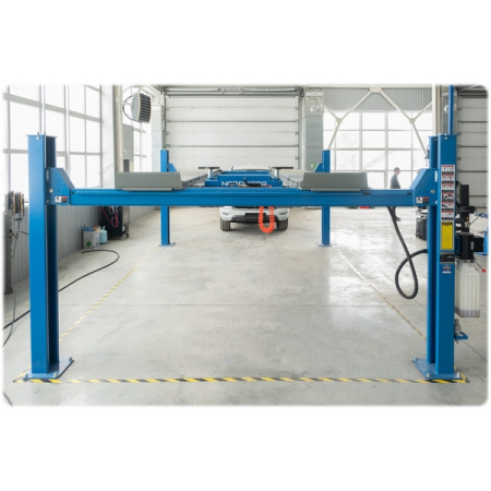 NORDBERG 4465B (380V) Подъемник автомобильный 4-стоечный электрогидравлический, 6.5 т, для сход-развала, синий
