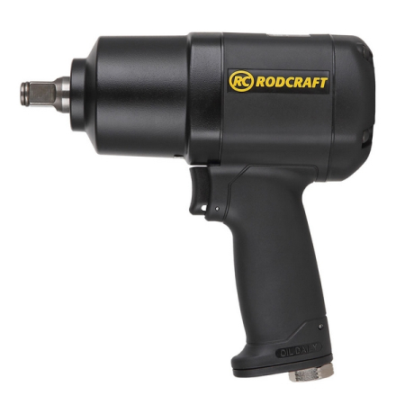 Гайковерт ударный пневматический, квадрат 1/2 дюйма, 900 Нм, Rodcraft RC2268 Гайковерт ударный пневматический, квадрат 1/2 дюйма, 900 Нм, Rodcraft RC2268