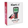 Тестер аккумуляторных батарей 12/24В iCartool IC-400 Тестер аккумуляторных батарей 12/24В iCartool IC-400