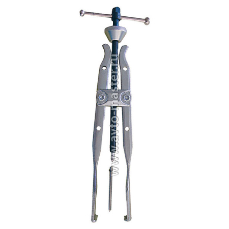 Съемник подшипников двухлапый, 10-32 мм, удлиненный Мастак 104-16400