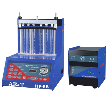 Установка для диагностики и ультразвуковой очистки форсунок AE&T HP-6В