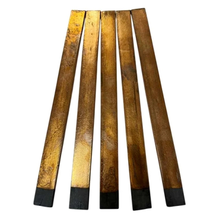 Электрод угольный омедненный плоский 5.0x25x305 мм, 5 шт, Great Wolf GWR25305