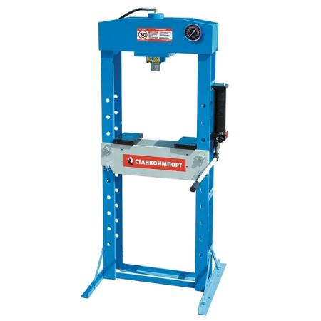 Пресс гидравлический гаражный, 30 т, с ручным приводом, СТАНКОИМПОРТ SD0808CE