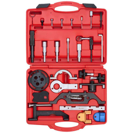 Набор фиксаторов распредвала / коленвала Opel, 26 предметов в кейсе Мастак 103-21026C