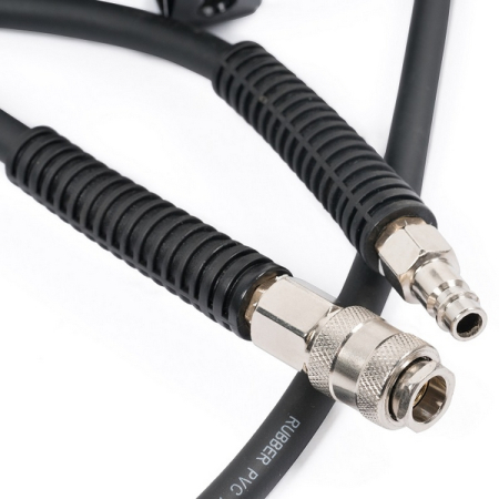 Катушка для воздуха/воды, закрытая пластиковая, шланг 9.5x14.5 мм, 20 м, 20 бар, KraftWell KRW1731.C7