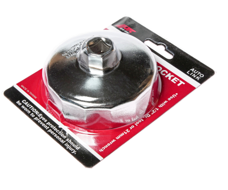 Съемник фильтров масляных 84мм 14-ти гранный (MERCEDES OM642) чашка JTC-4695 Съемник фильтров масляных 84мм 14-ти гранный (MERCEDES OM642) чашка JTC-4695